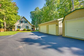 Interlochen Lake House w/ Deck, Fire Pit & Dock!