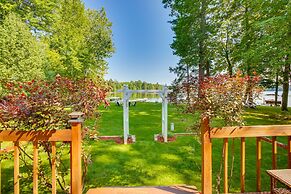Interlochen Lake House w/ Deck, Fire Pit & Dock!