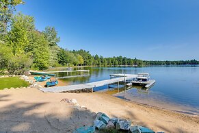 Interlochen Lake House w/ Deck, Fire Pit & Dock!