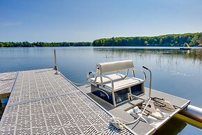 Interlochen Lake House w/ Deck, Fire Pit & Dock!