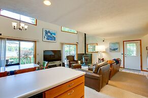 Interlochen Lake House w/ Deck, Fire Pit & Dock!