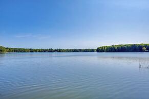 Interlochen Lake House w/ Deck, Fire Pit & Dock!