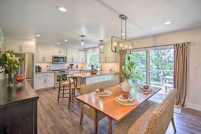 Chic Lake House w/ Furnished Deck & Hot Tub!