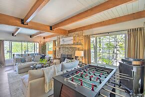 Chic Lake House w/ Furnished Deck & Hot Tub!