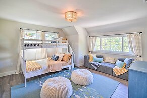 Chic Lake House w/ Furnished Deck & Hot Tub!