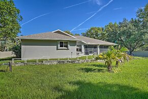 Game Room & Deck: Spacious Home in St James City