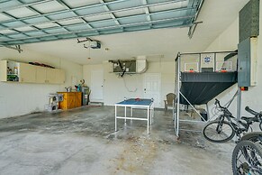 Game Room & Deck: Spacious Home in St James City