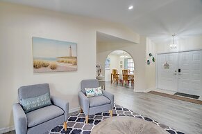 Game Room & Deck: Spacious Home in St James City