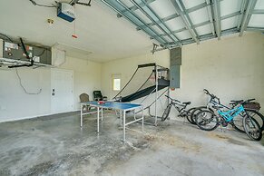 Game Room & Deck: Spacious Home in St James City