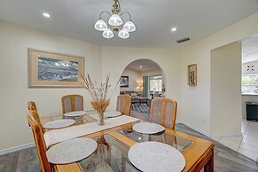 Game Room & Deck: Spacious Home in St James City