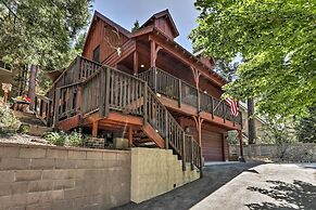 Steps to Lake: Cabin w/ Deck in Lake Arrowhead