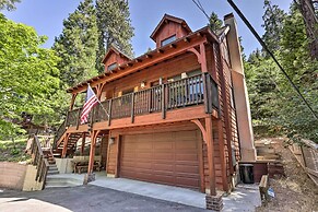 Steps to Lake: Cabin w/ Deck in Lake Arrowhead