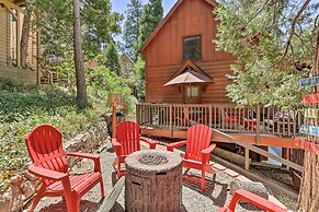 Steps to Lake: Cabin w/ Deck in Lake Arrowhead