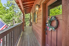 Steps to Lake: Cabin w/ Deck in Lake Arrowhead