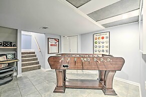 Lakefront Home w/ Game Room, Theater & Dock!
