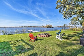 Lakefront Home w/ Game Room, Theater & Dock!