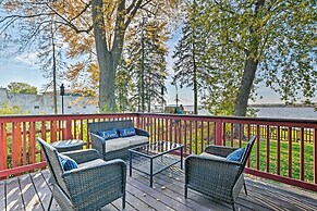 Lakefront Home w/ Game Room, Theater & Dock!