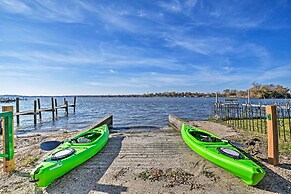Lakefront Home w/ Game Room, Theater & Dock!