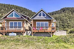 Oceanfront Cottage W/deck & Secluded Beach Access!