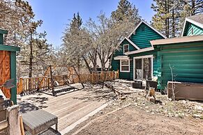 < 2 Mi to Lake: Big Bear City Cabin w/ Hot Tub!