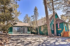 < 2 Mi to Lake: Big Bear City Cabin w/ Hot Tub!