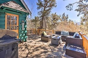 < 2 Mi to Lake: Big Bear City Cabin w/ Hot Tub!
