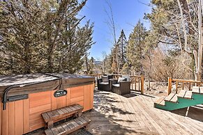 < 2 Mi to Lake: Big Bear City Cabin w/ Hot Tub!