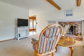 1 Mi to Beach: Quiet West Dennis Escape w/ Sunroom