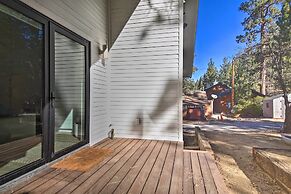 Half-mi to Big Bear Lake: Modern Home w/ Deck