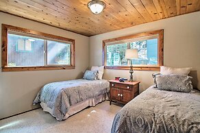 Dock Access & Hot Tub: Waterfront Meeks Bay Home