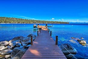 Dock Access & Hot Tub: Waterfront Meeks Bay Home