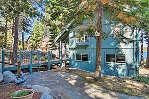 Dock Access & Hot Tub: Waterfront Meeks Bay Home