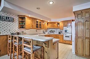 Dock Access & Hot Tub: Waterfront Meeks Bay Home