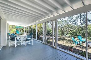 Tropical Waterfront Home: Central Location!