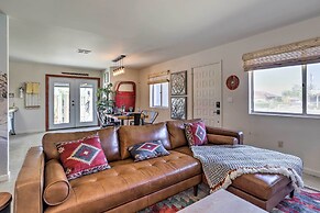 Indie-eclectic Desert Home w/ Hot Tub + Patio