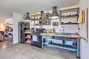 Indie-eclectic Desert Home w/ Hot Tub + Patio