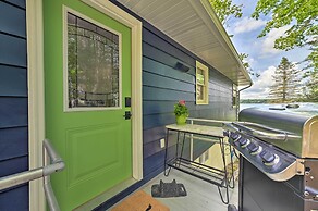 Lakefront Kalkaska Home Near Snowmobile Trails!