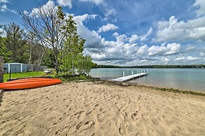 Lakefront Kalkaska Home Near Snowmobile Trails!