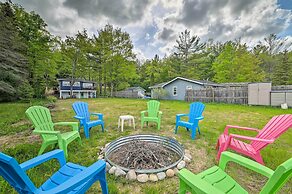 Lakefront Kalkaska Home Near Snowmobile Trails!