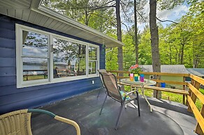 Lakefront Kalkaska Home Near Snowmobile Trails!