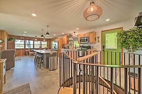 Lakefront Kalkaska Home Near Snowmobile Trails!