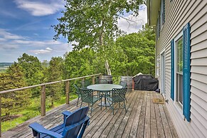 Spectacular Views w/ Deck, Fire Pit, & Game Room!