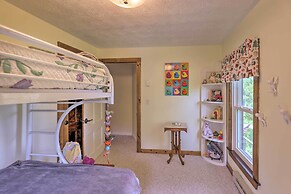 Spectacular Views w/ Deck, Fire Pit, & Game Room!