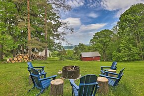 Spectacular Views w/ Deck, Fire Pit, & Game Room!