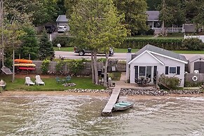 Beach Access & Dock: Little Traverse Lake Cottage!