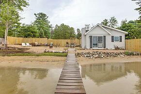 Beach Access & Dock: Little Traverse Lake Cottage!