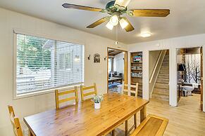 Graeagle Vacation Rental Cabin w/ Game Room!