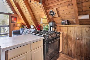 Cozy A-frame w/ Hot Tub Near Arrowbear Lake!