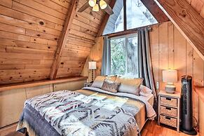 Cozy A-frame w/ Hot Tub Near Arrowbear Lake!