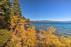 11 Mi to Palisades Tahoe: Lakefront Home w/ View!